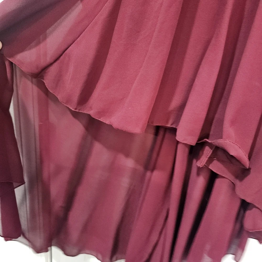 Weissman Burgundy Dance Costume
